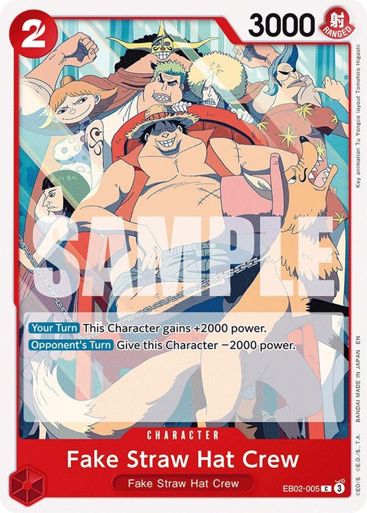 Image for Fake Straw Hat Crew (EB02-005) (EB-02) - One Piece Card Game