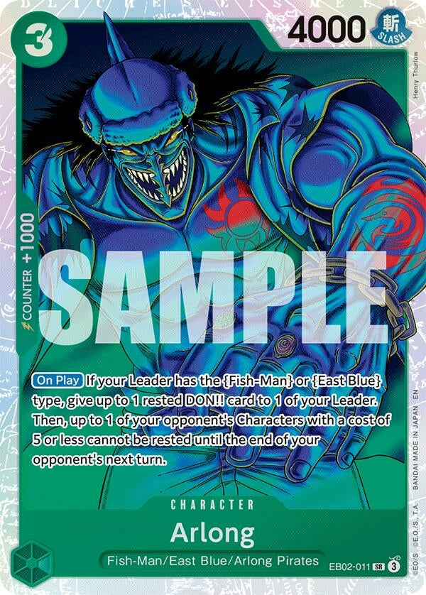 Image for Arlong (EB02-011) (EB-02) - One Piece Card Game
