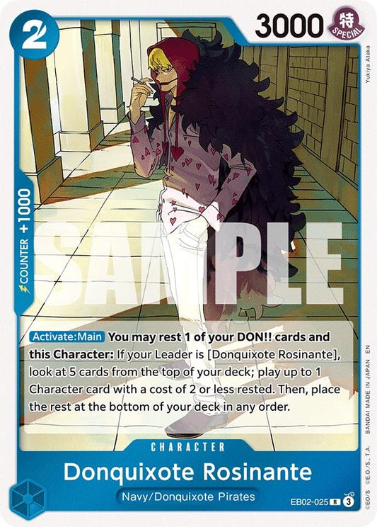 Image for Donquixote Rosinante (EB02-025) (EB-02) - One Piece Card Game