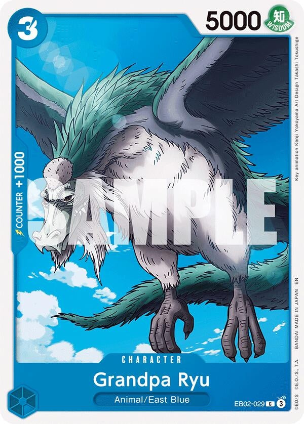 Image for Grandpa Ryu (EB02-029) (EB-02) - One Piece Card Game