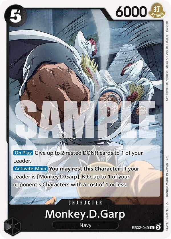 Image for Monkey.D.Garp (EB02-049) (EB-02) - One Piece Card Game