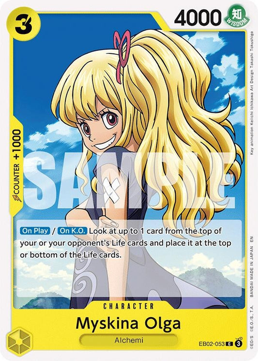 Image for Myskina Olga (EB02-053) (EB-02) - One Piece Card Game