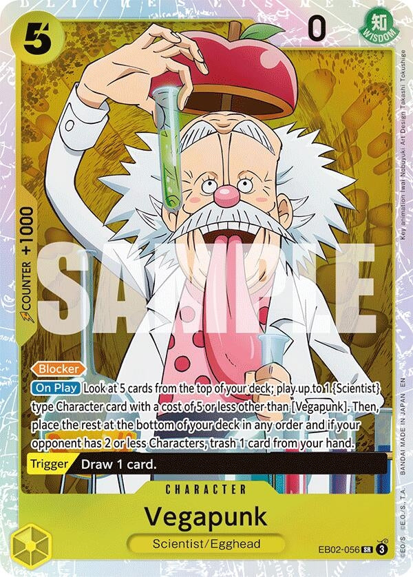 Image for Vegapunk (EB02-056) (EB-02) - One Piece Card Game