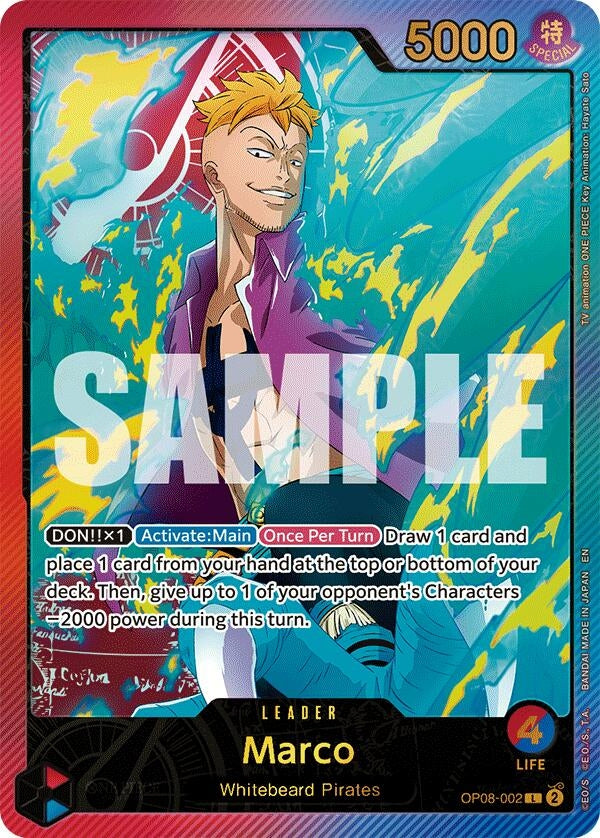 Image for Marco (SPR) (OP08-002) (EB-02) - One Piece Card Game
