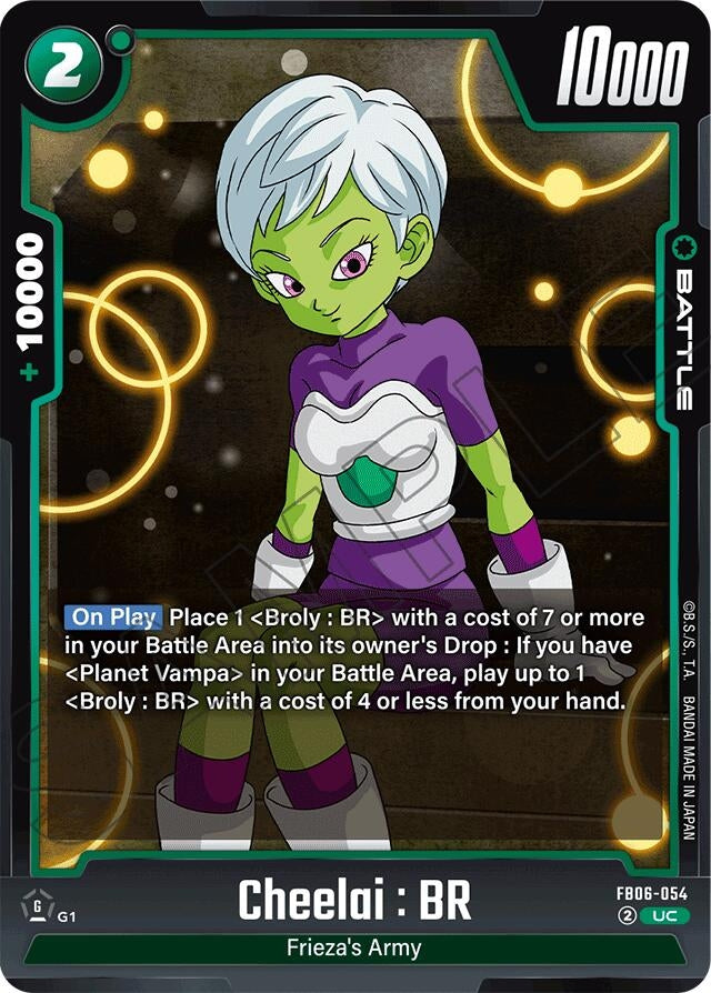 Image for Cheelai : BR - FB06-054 (FB06-054) (FB06) - Dragon Ball Super: Fusion World