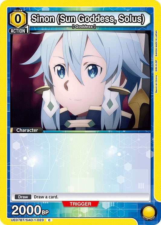 Sinon (Sun Goddess, Solus) (023) (UE07BT/SAO-1-023) (UE07BT)