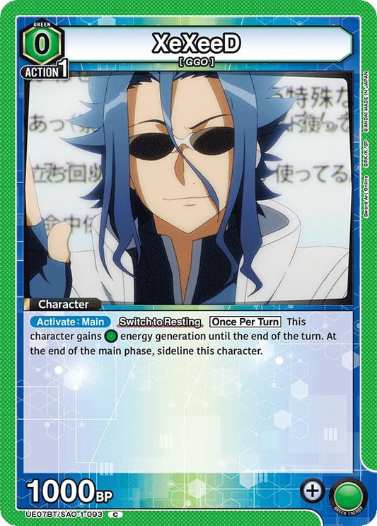 XeXeeD (UE07BT/SAO-1-093) (UE07BT)