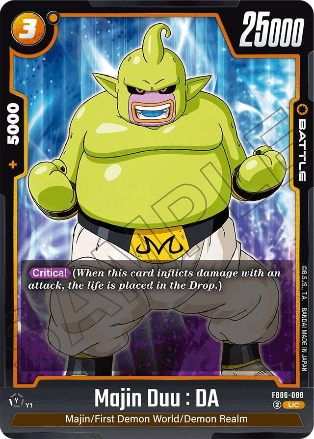 Image for Majin Duu : DA (FB06-088) (FB06) - Dragon Ball Super: Fusion World