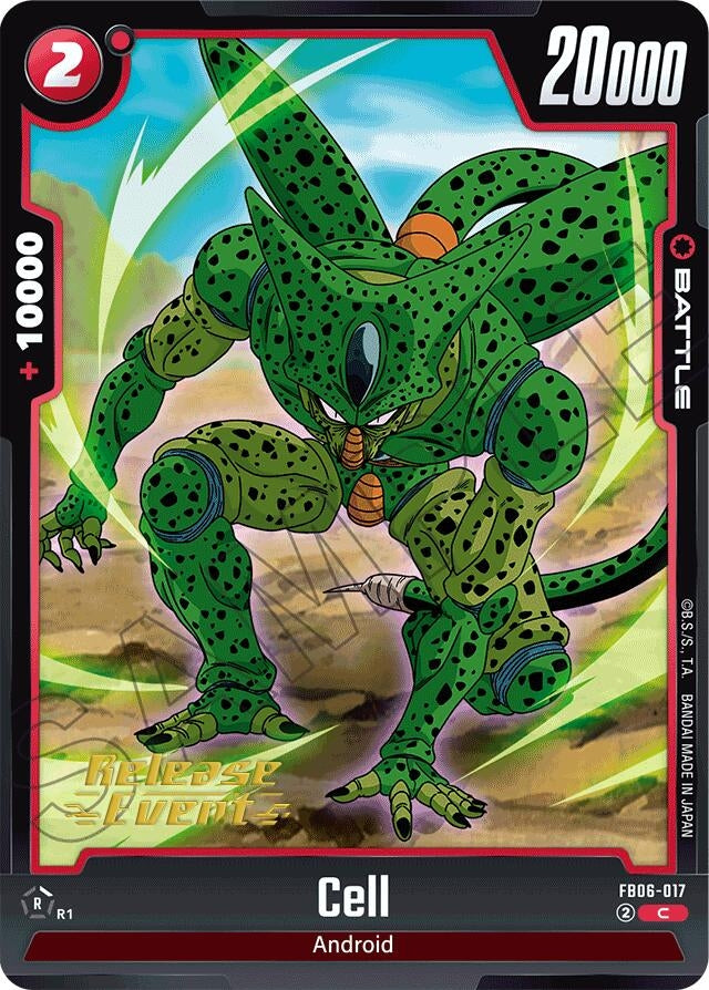 Image for Cell (FB06-017) [Rivals Clash Release Event Cards] - Dragon Ball Super: Fusion World