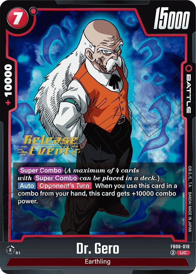 Image for Dr. Gero (FB06-019) [Rivals Clash Release Event Cards] - Dragon Ball Super: Fusion World