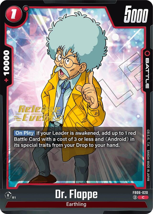Image for Dr. Flappe (FB06-020) [Rivals Clash Release Event Cards] - Dragon Ball Super: Fusion World