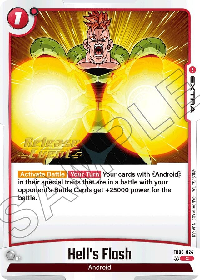 Image for Hell's Flash (FB06-024) [Rivals Clash Release Event Cards] - Dragon Ball Super: Fusion World