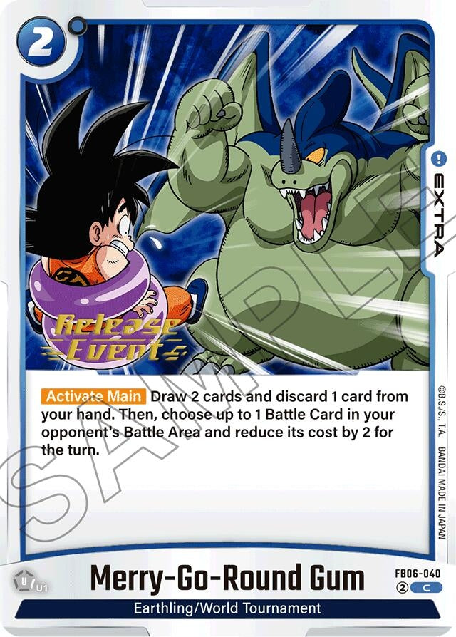Image for Merry-Go-Round Gum (FB06-040) [Rivals Clash Release Event Cards] - Dragon Ball Super: Fusion World