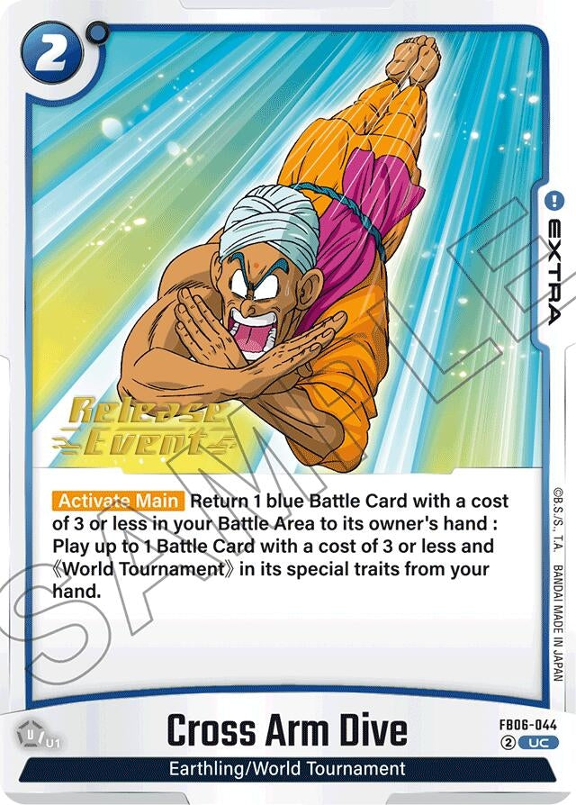Image for Cross Arm Dive (FB06-044) [Rivals Clash Release Event Cards] - Dragon Ball Super: Fusion World
