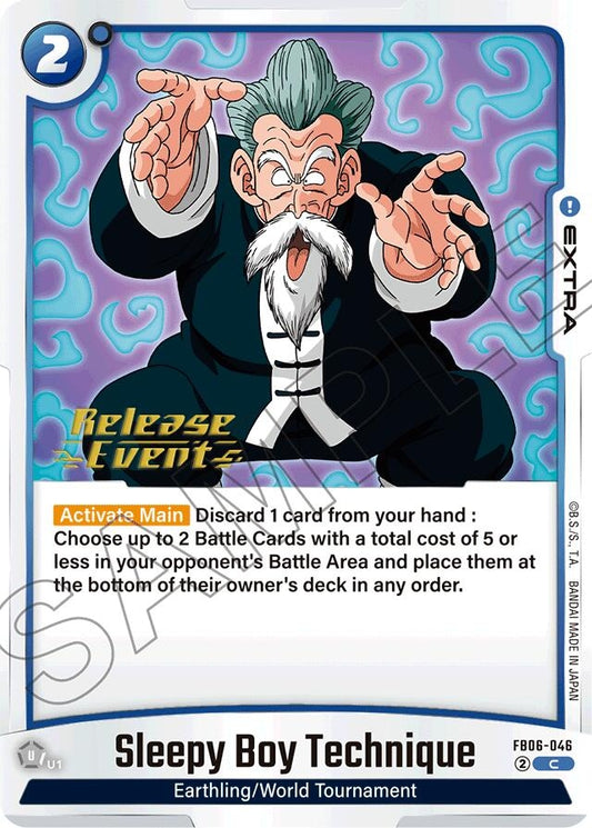 Image for Sleepy Boy Technique (FB06-046) [Rivals Clash Release Event Cards] - Dragon Ball Super: Fusion World