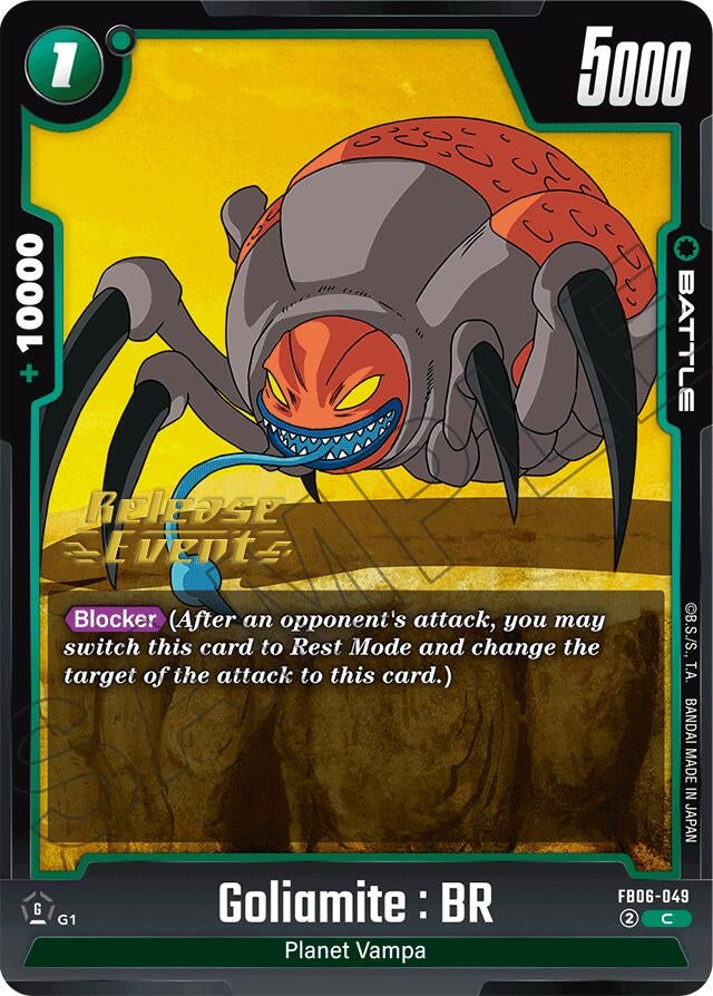 Image for Goliamite : BR (FB06-049) [Rivals Clash Release Event Cards] - Dragon Ball Super: Fusion World