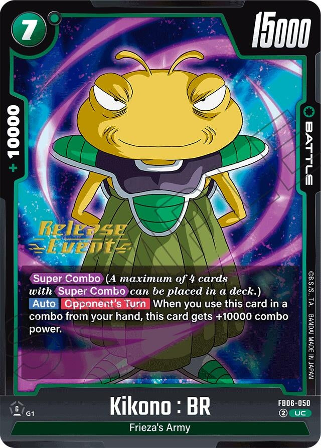 Image for Kikono : BR (FB06-050) [Rivals Clash Release Event Cards] - Dragon Ball Super: Fusion World