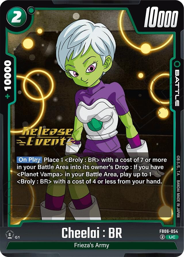 Image for Cheelai : BR - FB06-054 (FB06-054) [Rivals Clash Release Event Cards] - Dragon Ball Super: Fusion World