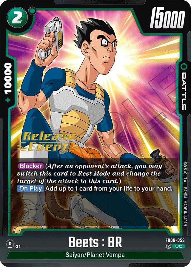 Image for Beets : BR (FB06-059) [Rivals Clash Release Event Cards] - Dragon Ball Super: Fusion World