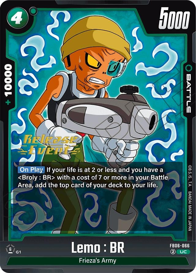 Image for Lemo : BR (FB06-066) [Rivals Clash Release Event Cards] - Dragon Ball Super: Fusion World