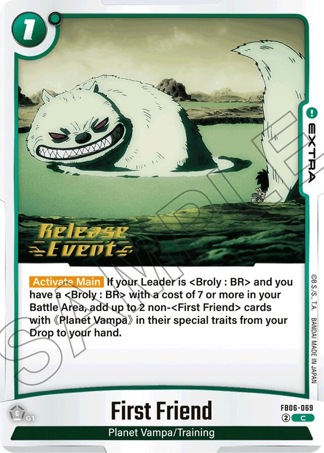 Image for First Friend (FB06-069) [Rivals Clash Release Event Cards] - Dragon Ball Super: Fusion World