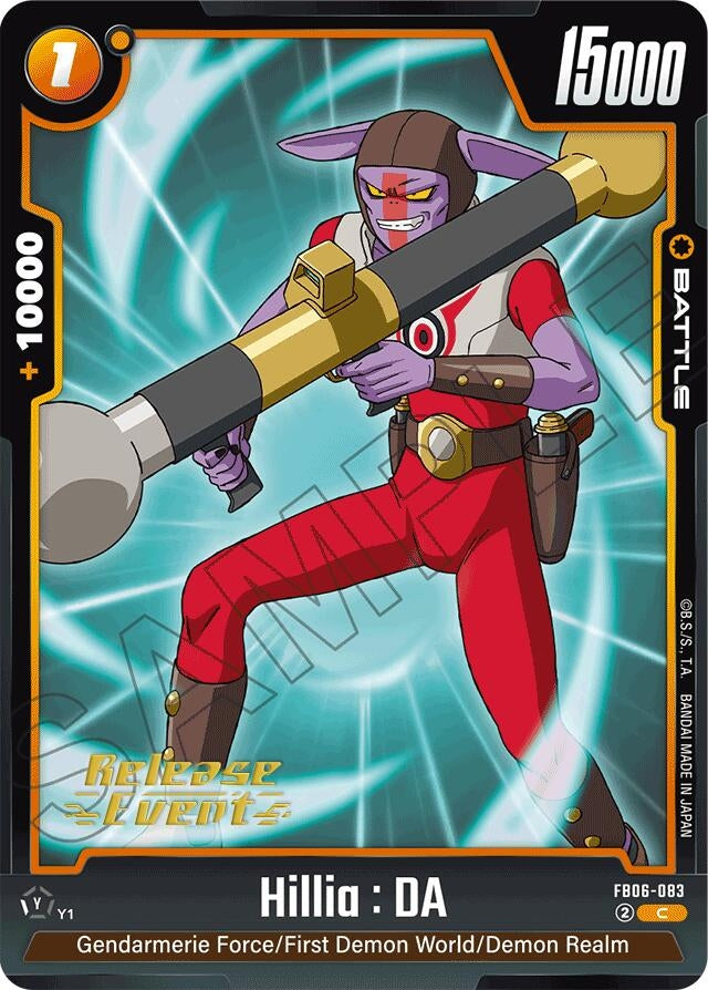 Image for Hillia : DA (FB06-083) [Rivals Clash Release Event Cards] - Dragon Ball Super: Fusion World