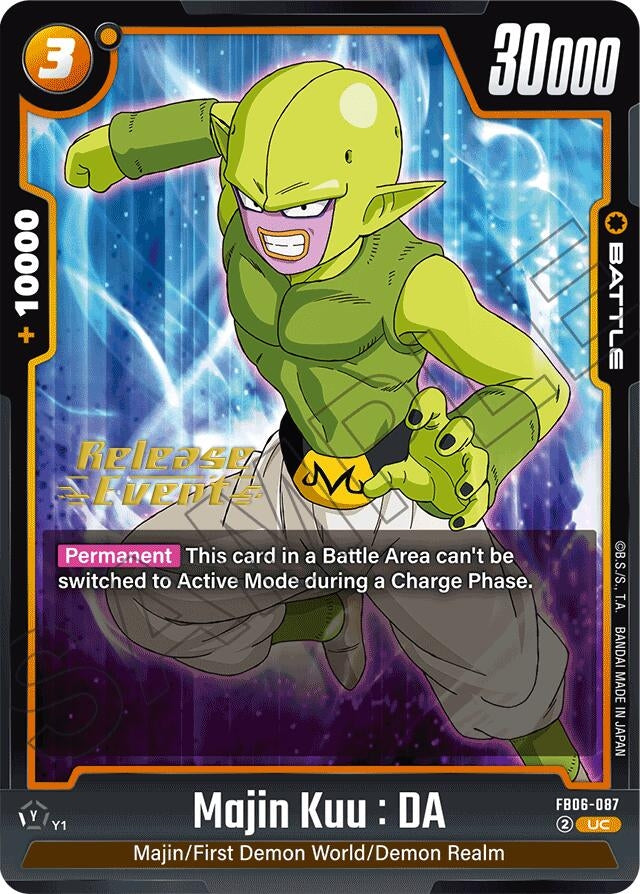 Image for Majin Kuu : DA (FB06-087) [Rivals Clash Release Event Cards] - Dragon Ball Super: Fusion World