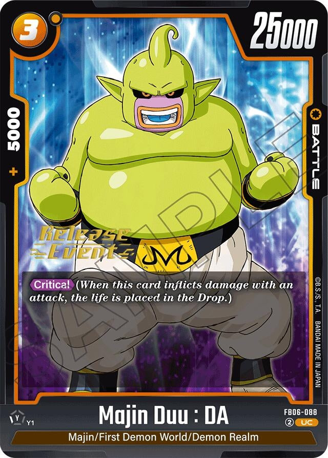Image for Majin Duu : DA (FB06-088) [Rivals Clash Release Event Cards] - Dragon Ball Super: Fusion World