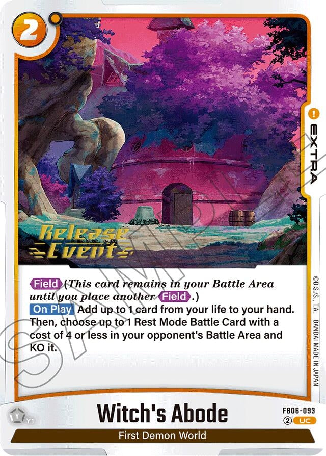 Image for Witch's Abode (FB06-093) [Rivals Clash Release Event Cards] - Dragon Ball Super: Fusion World
