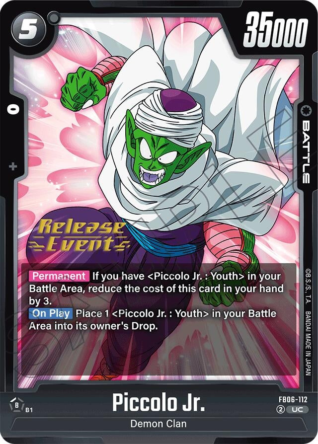 Image for Piccolo Jr. - FB06-112 (FB06-112) [Rivals Clash Release Event Cards] - Dragon Ball Super: Fusion World