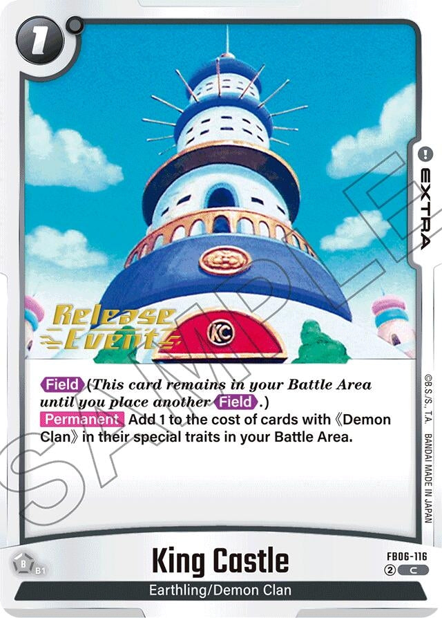 Image for King Castle (FB06-116) [Rivals Clash Release Event Cards] - Dragon Ball Super: Fusion World