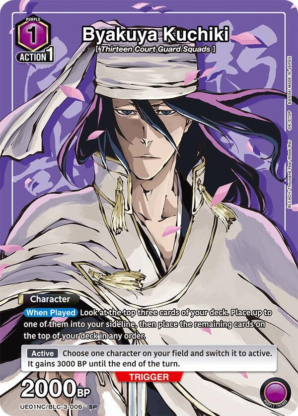 Image for Byakuya Kuchiki (UE01NC/BLC-3-006) - Union Arena
