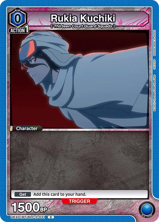 Rukia Kuchiki (031) (Box Topper Foil) (UEX01BT/BLC-2-031) (UEX01BT)