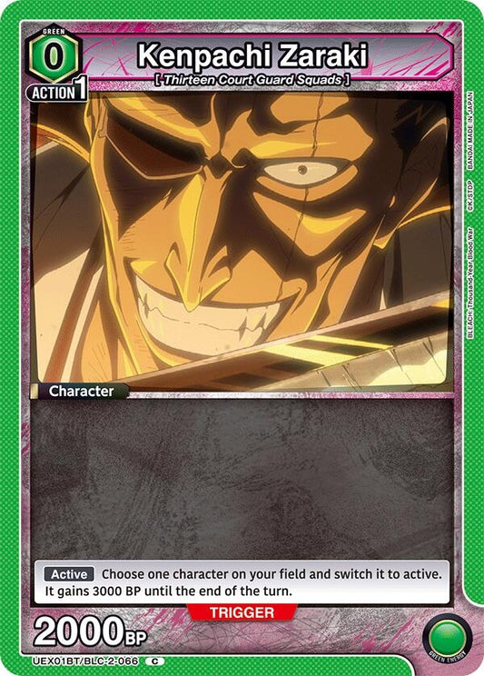 Kenpachi Zaraki (Box Topper Foil) (UEX01BT/BLC-2-066) (UEX01BT)