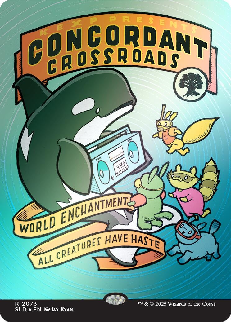 Image for Concordant Crossroads (2073) (Rainbow Foil) (2073) - Magic: The Gathering