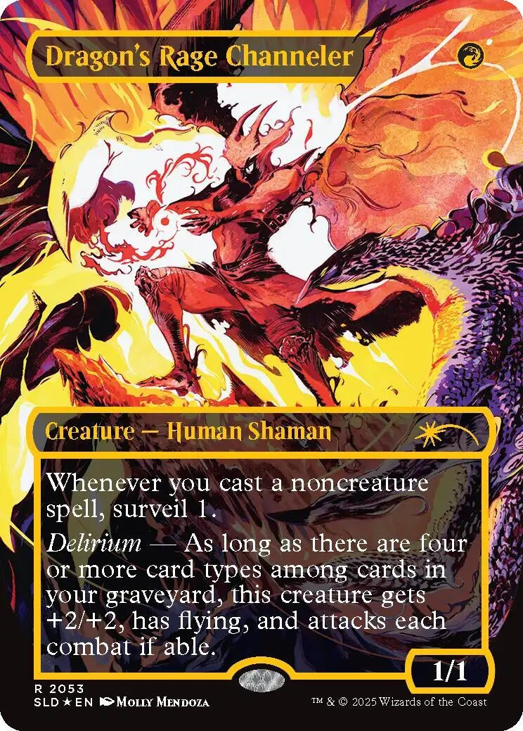 Image for Dragon's Rage Channeler (2053) (Raised Foil) (2053) - Magic: The Gathering