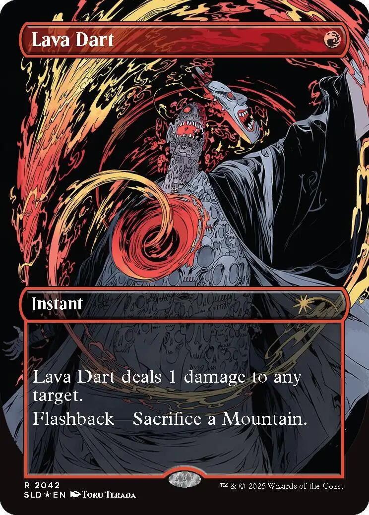Image for Lava Dart (Raised Foil) (2042) - Magic: The Gathering