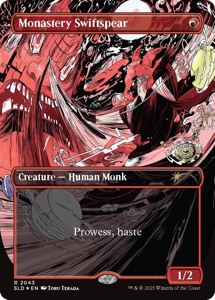 Image for Monastery Swiftspear (2043) (Raised Foil) (2043) - Magic: The Gathering
