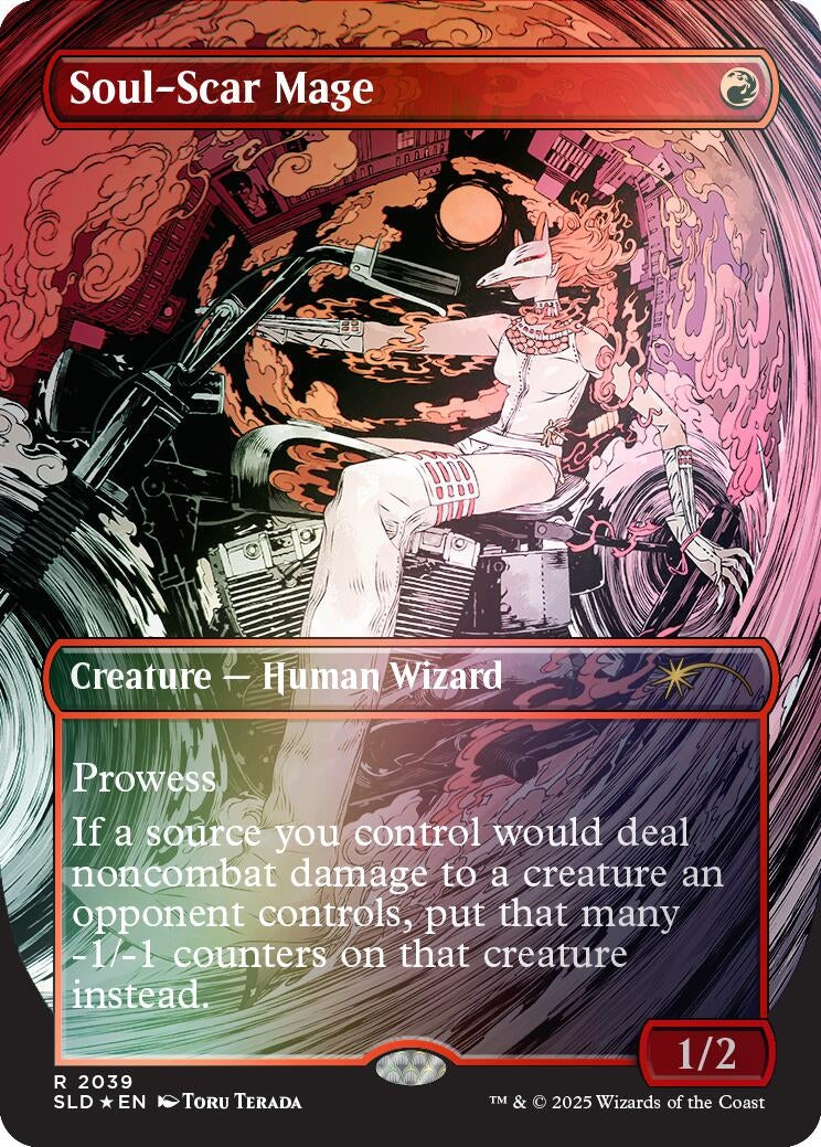 Image for Soul-Scar Mage (2039) (Rainbow Foil) (2039) - Magic: The Gathering