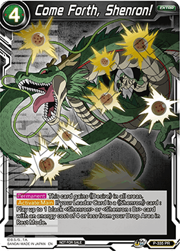 Come Forth, Shenron! (P-335) [Tournament Promotion Cards] | Red Riot Games CA