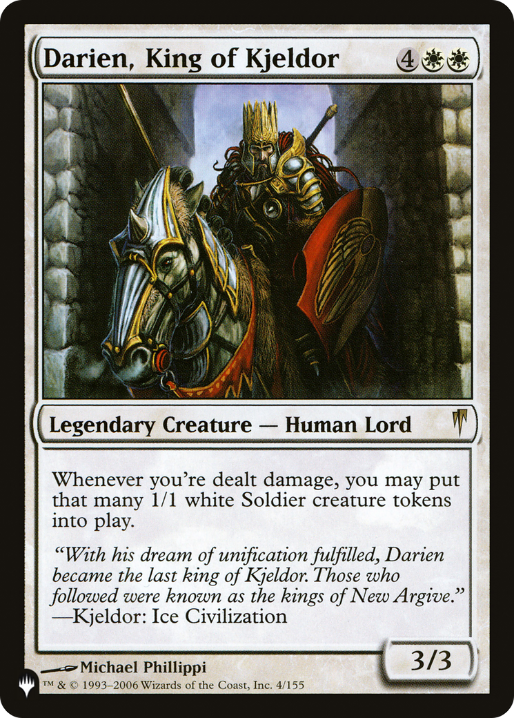 Darien, King of Kjeldor [The List] | Red Riot Games CA