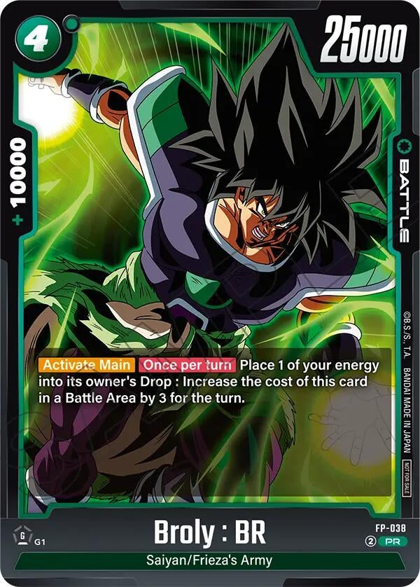 Image for Broly : BR - FP-038 (FP-038) [Rivals Clash Release Event Cards] - Dragon Ball Super: Fusion World