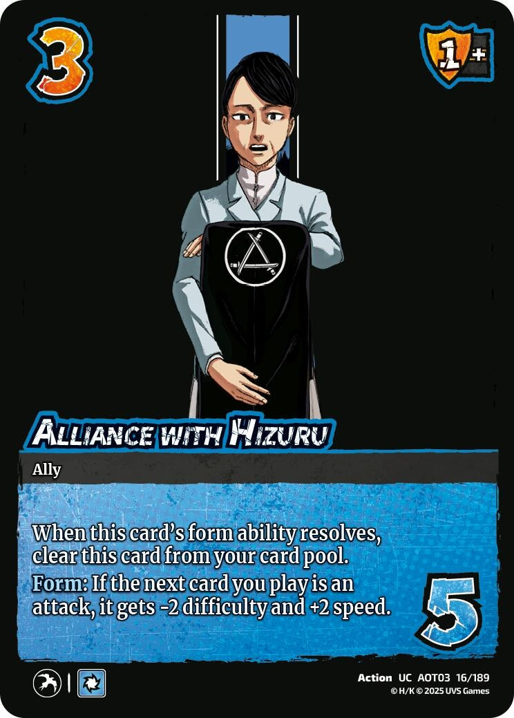 Image for Alliance with Hizuru (16/189) (AOT03) - UniVersus