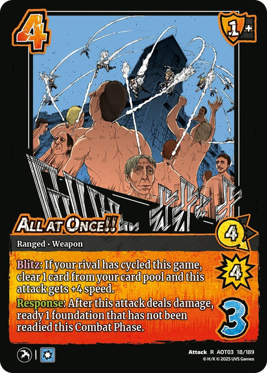 Image for All at Once!! (18/189) (AOT03) - UniVersus