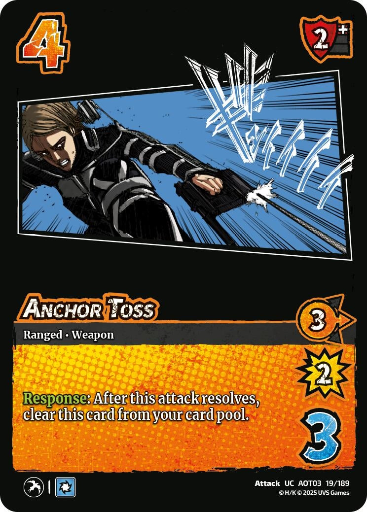Image for Anchor Toss (19/189) (AOT03) - UniVersus