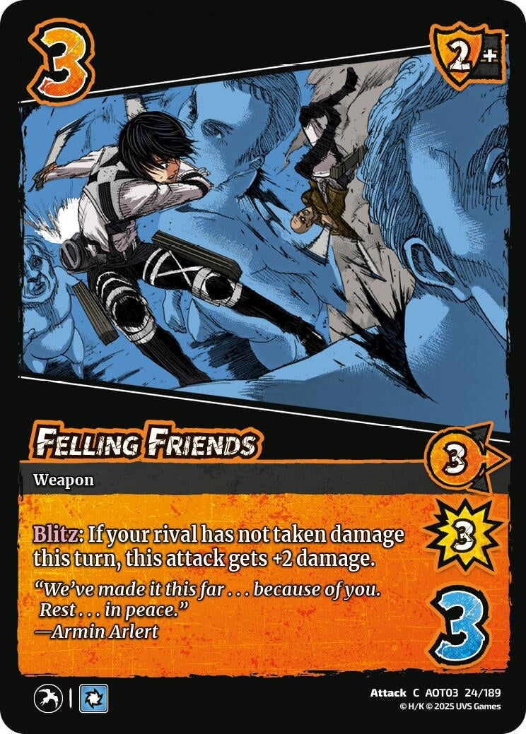 Image for Felling Friends (24/189) (AOT03) - UniVersus