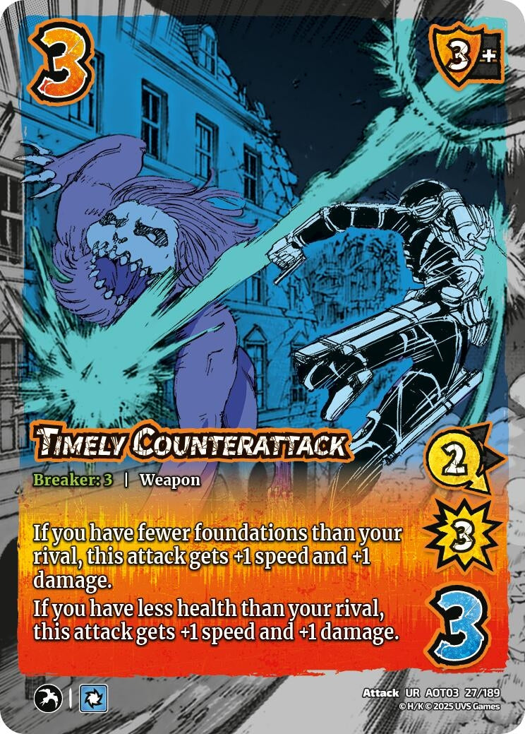 Image for Timely Counterattack (27/189) (AOT03) - UniVersus