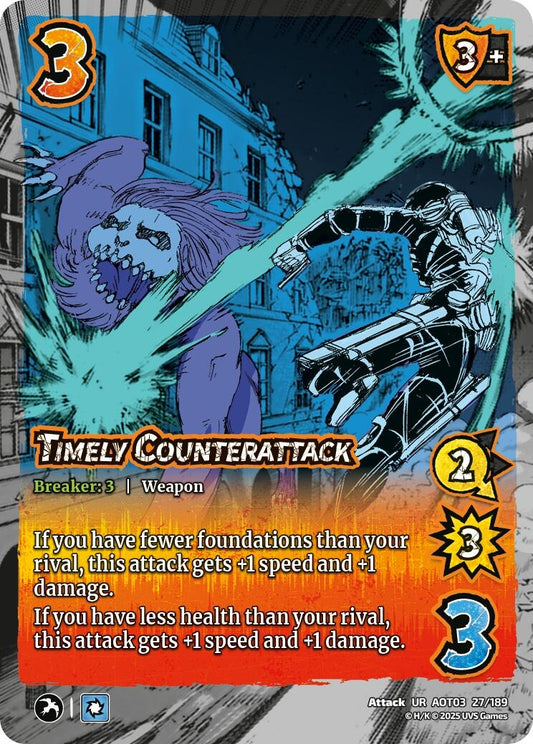 Image for Timely Counterattack (27/189) (AOT03) - UniVersus