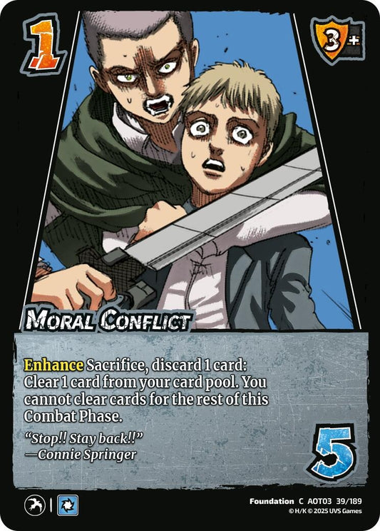 Image for Moral Conflict (39/189) (AOT03) - UniVersus