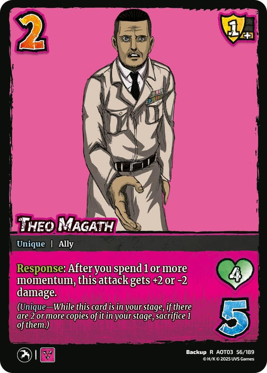 Image for Theo Magath (56/189) (AOT03) - UniVersus
